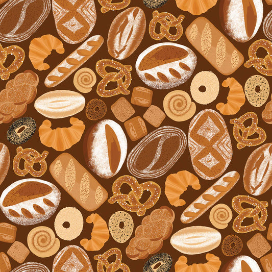 I Love Carbs - Baked With Love - Dark Brown