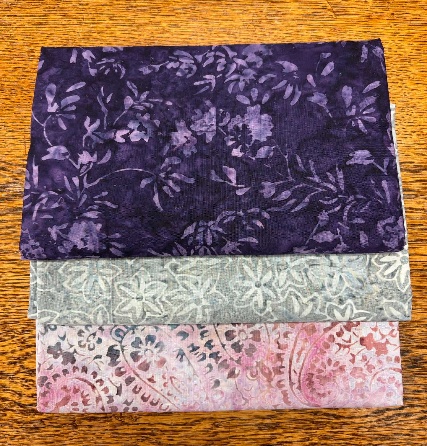 3 Yard Quilt Bundle - Tonga Paisley Batik