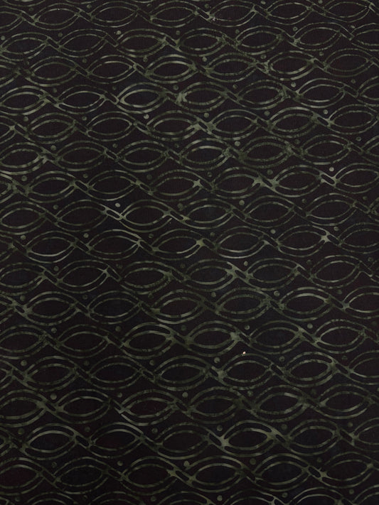 Banyan Batik - Fragrant - Black - 83133