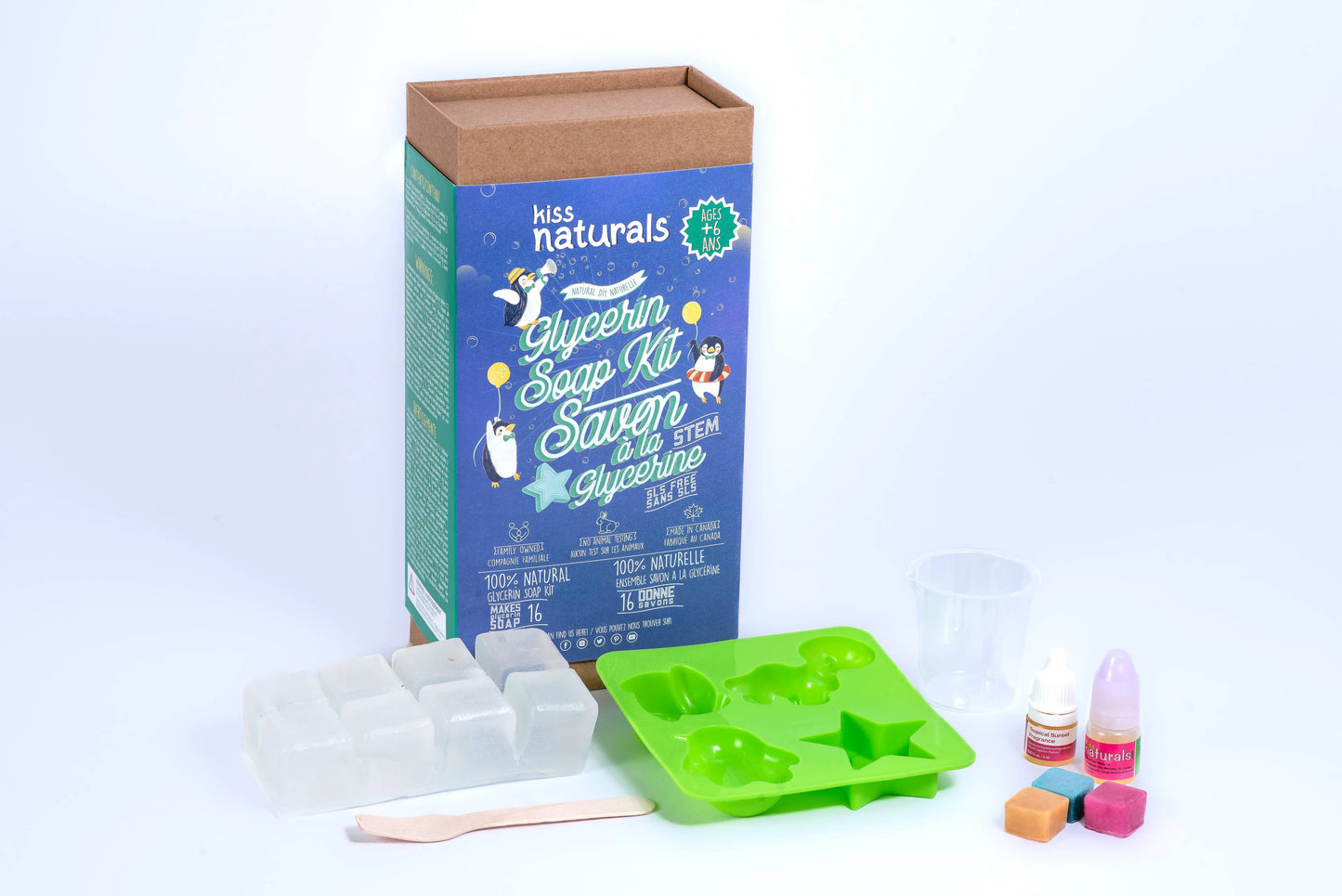 Kiss Naturals DIY Glycerin Soap Kit (Kids)