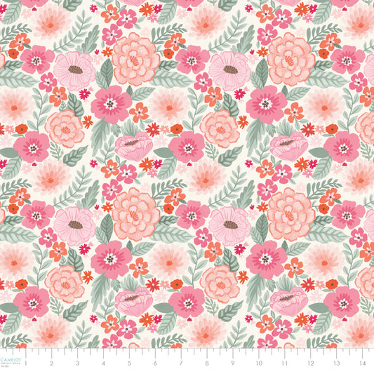 Blooming Hearts - Forever Blooms - Cream