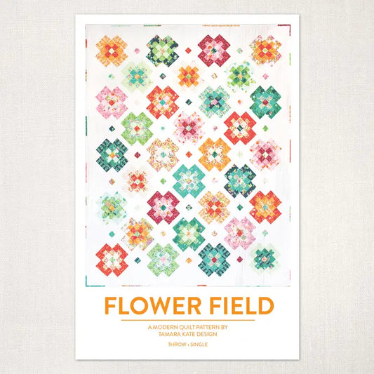 Flower Field Quilt Pattern By Tamara Kate