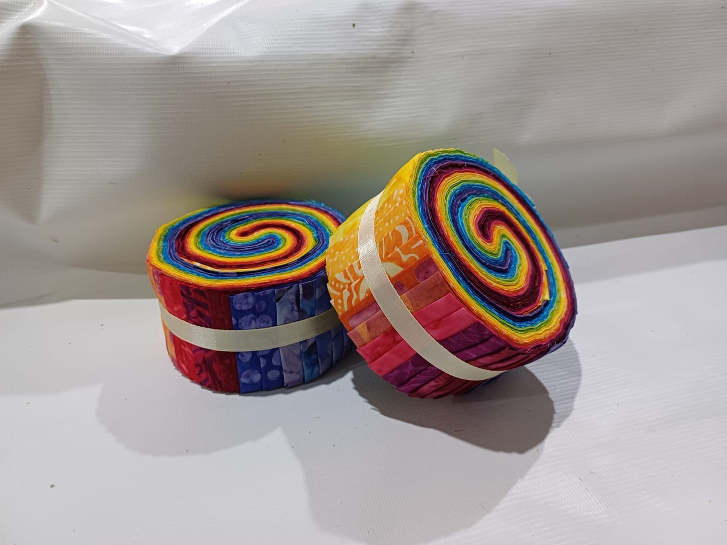 Bali Batiks - Jelly Roll - Rainbow Swirl