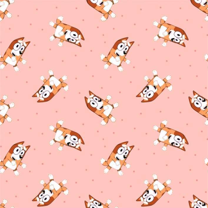Bluey And Friends - Bingo Polka Dot - Pink