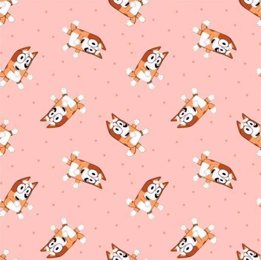Bluey And Friends - Bingo Polka Dot - Pink