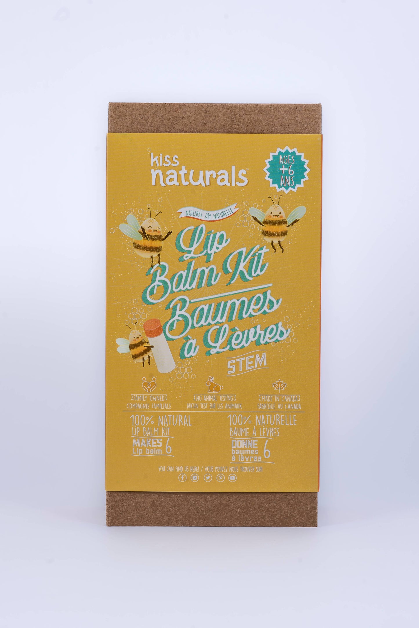 Kiss Naturals DIY Lip Balm Kit (Kids)