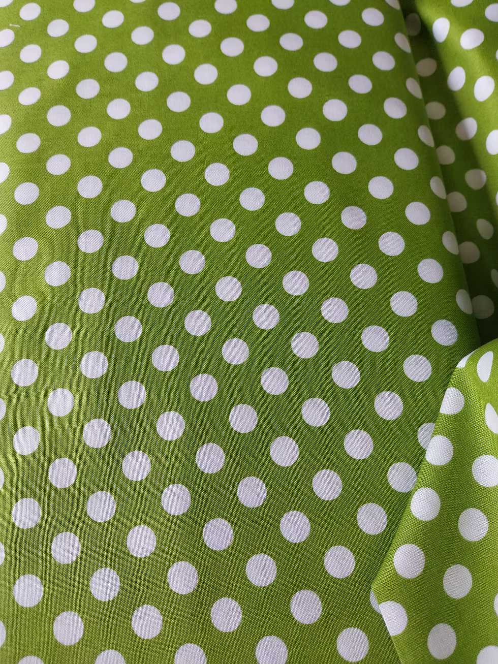 Kimberbell Basics - Green Polka Dots - Maywood Studio