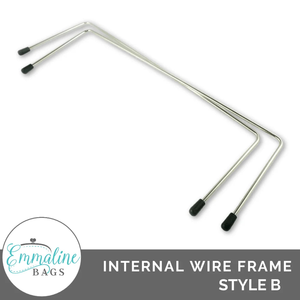 Emmaline Bags - Internal Wire Frames - Style B (1 Pair)