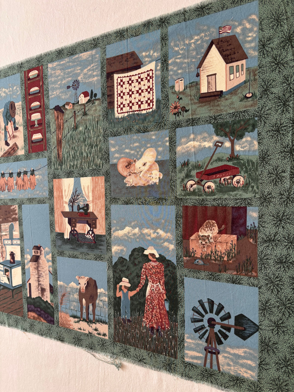 Restash #0129 - Panel - Vintage Rural Yesterday