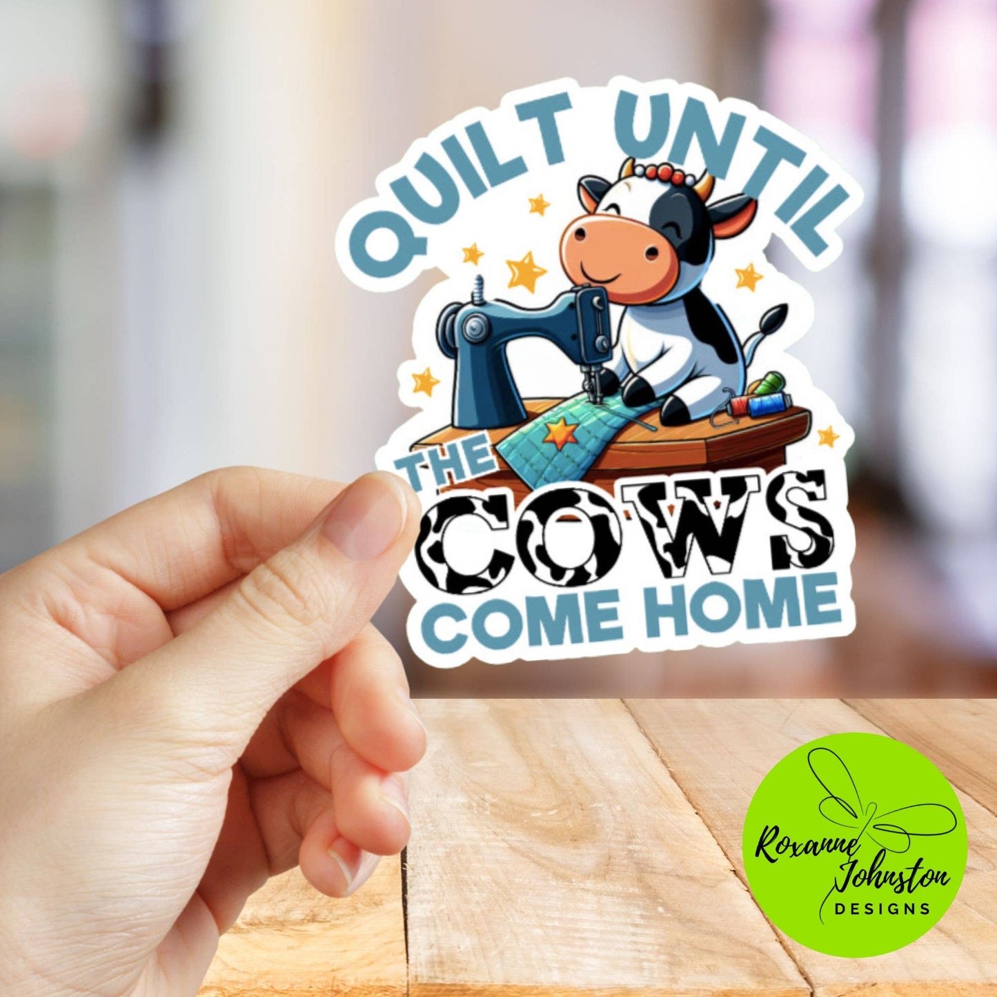 Quilt Until The Cows Come Home - Side