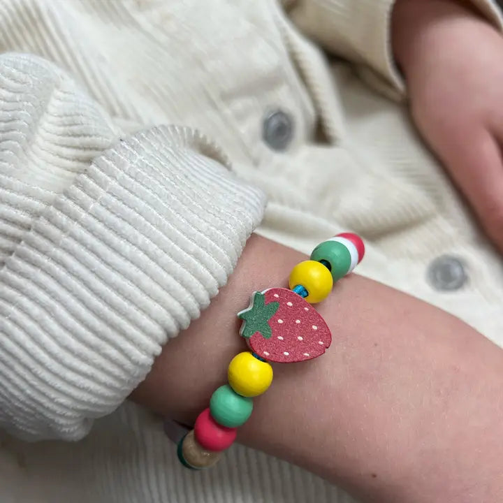 Make Your Own Strawberry Bracelet - Cotton Twist