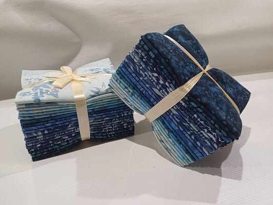 Bali Batiks - 20 FQ Bundle - Deep Ocean