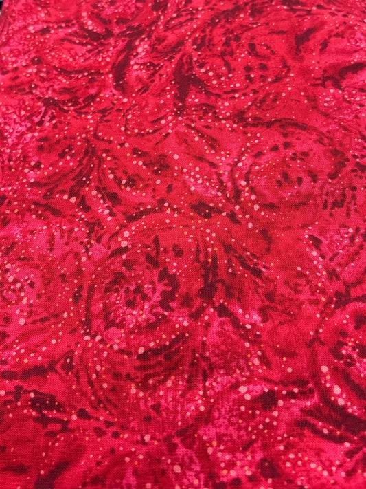 Romance Swirls - Timeless Treasures - Red