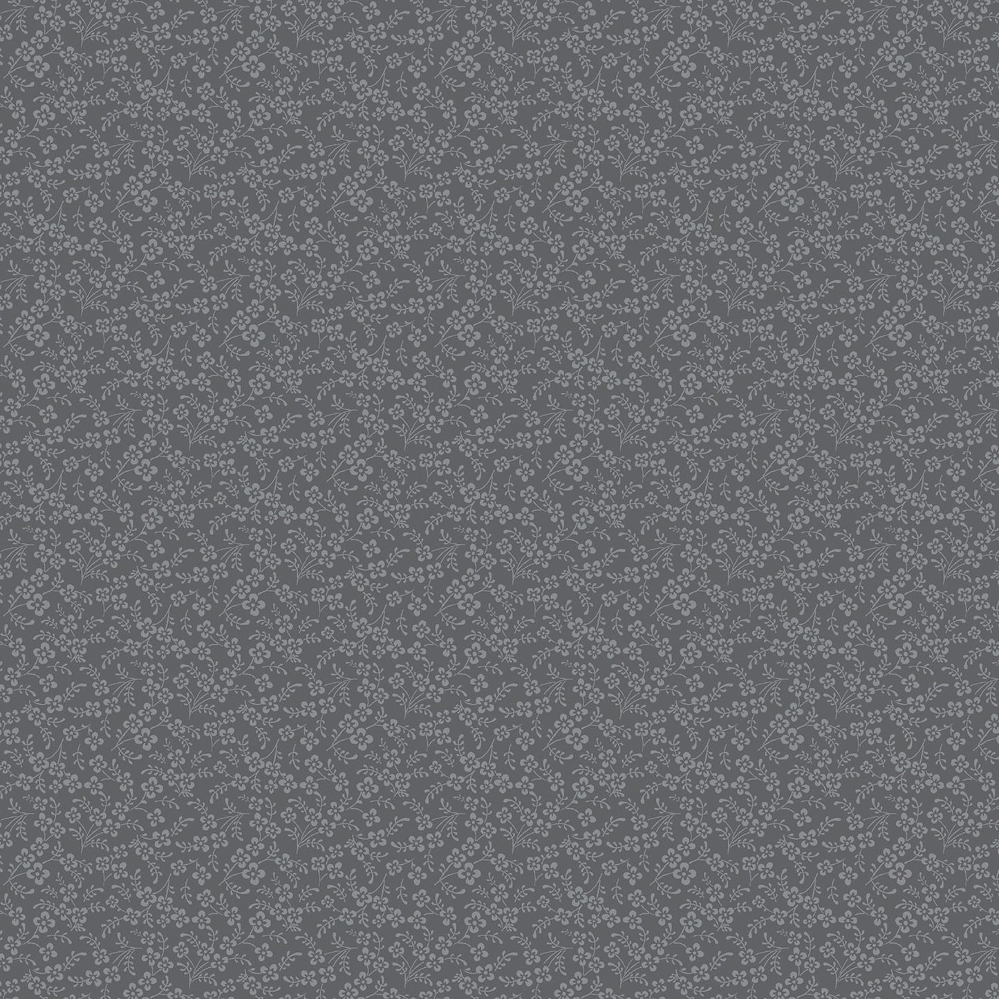 Monochrome - Teacup Blossom - Charcoal