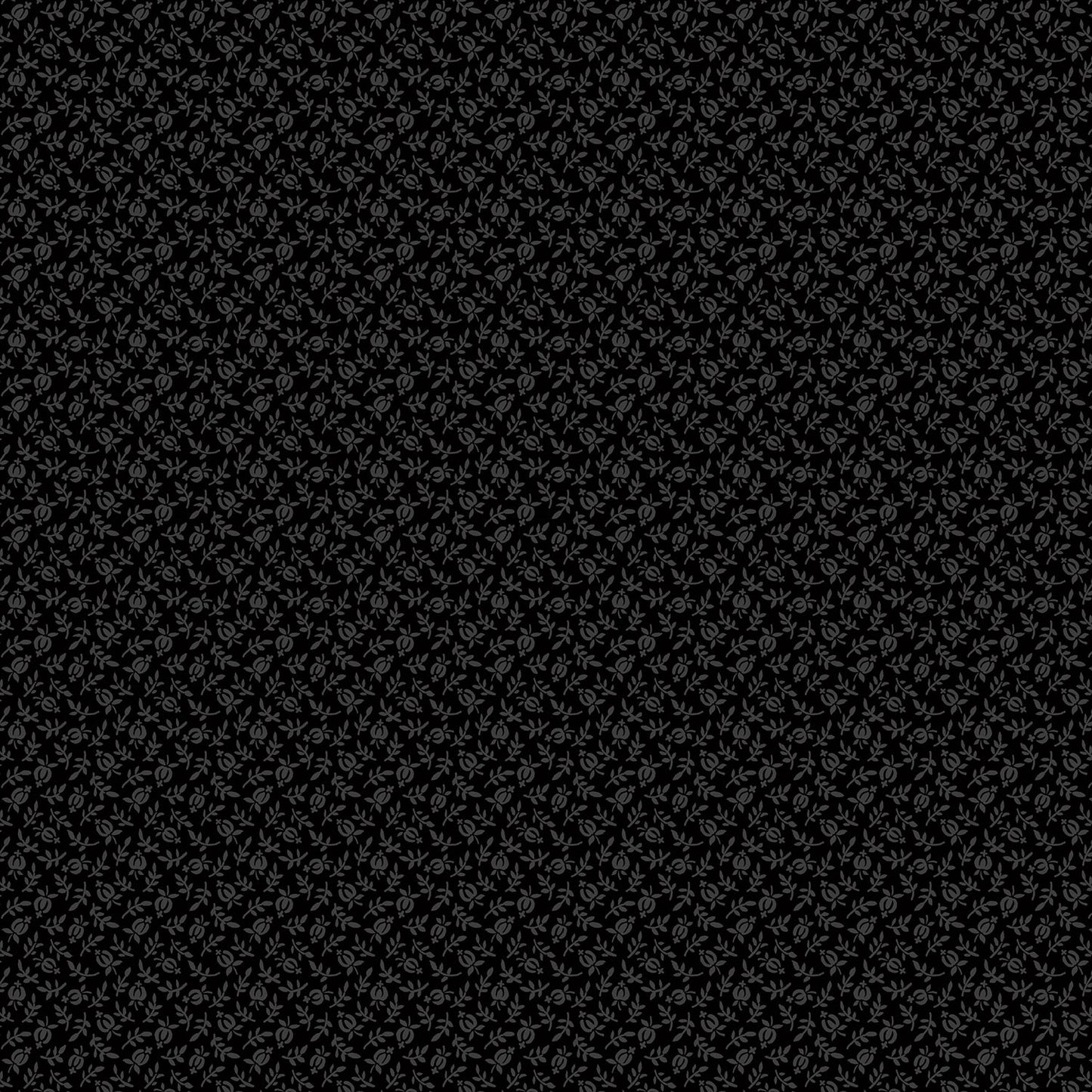 Monochrome - Squash Blossom - Black on Black