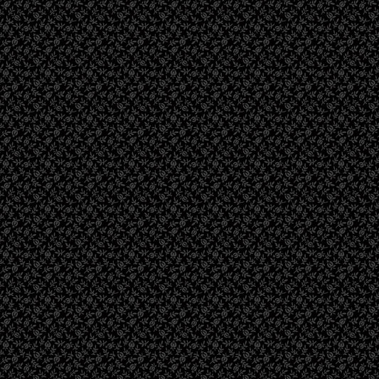 Monochrome - Squash Blossom - Black on Black