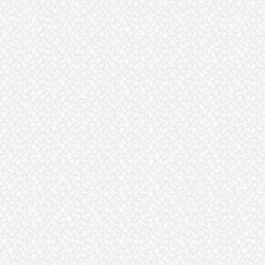 Monochrome - Squash Blossom - White on White