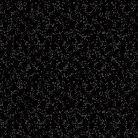 Monochrome - Dream Daisies - Black on Black