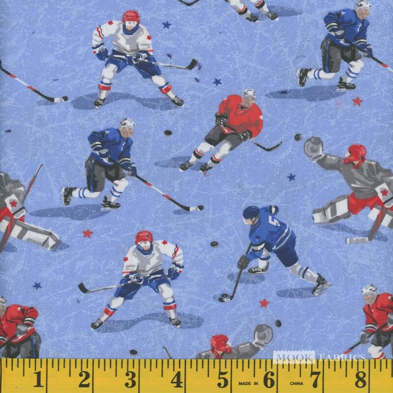 Hockey Players - Light Blue