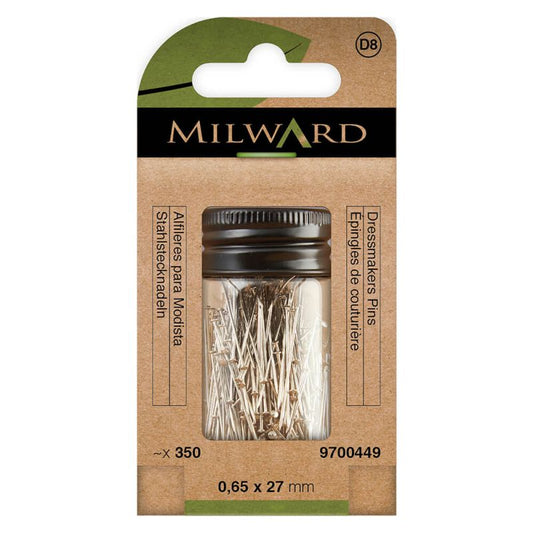 Dressmakers Pins - 0.65 x 27 mm