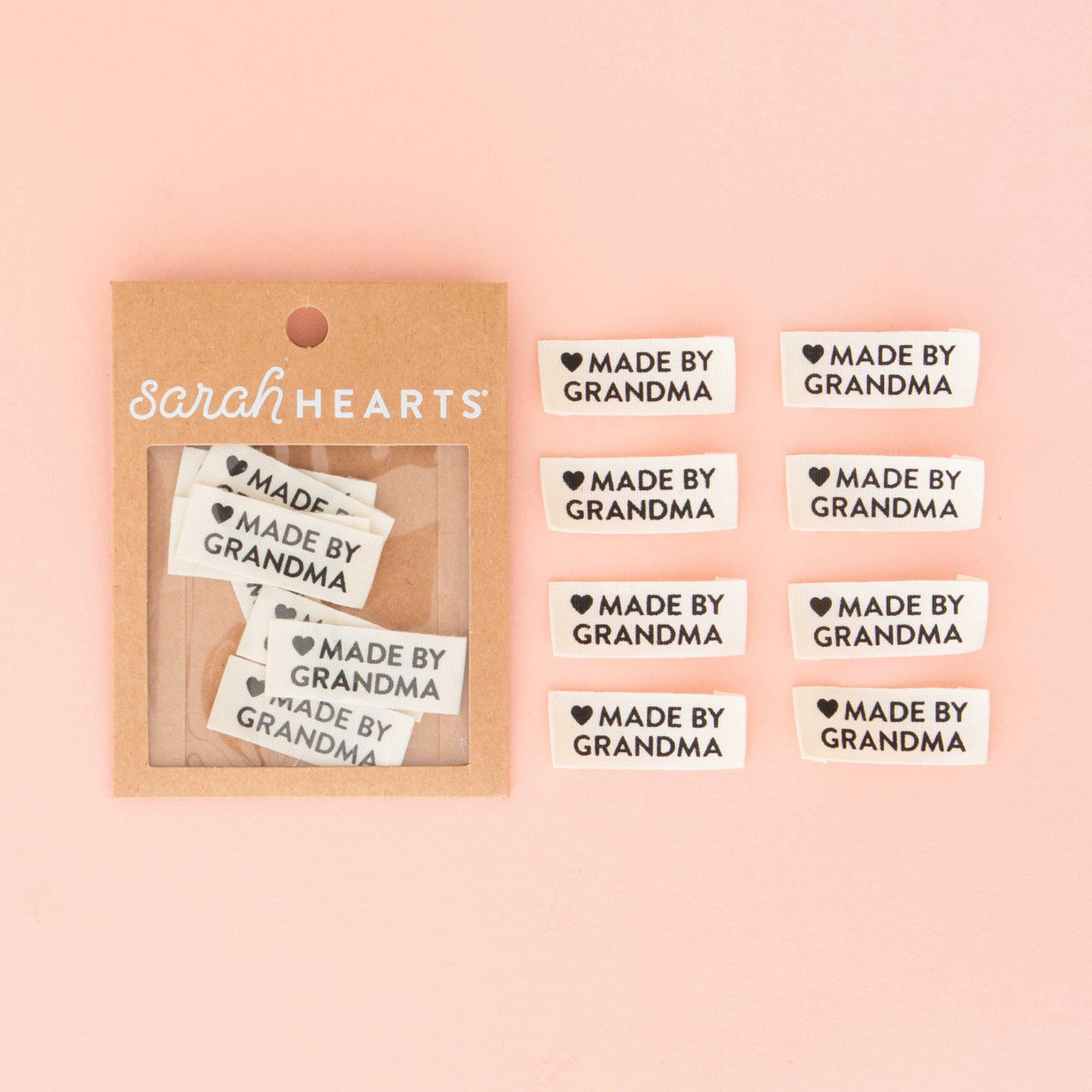 Premium Woven Labels - Made By Grandma