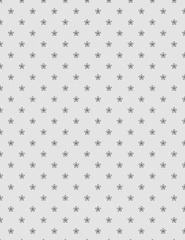 Cottage Reverie - Light Gray Ditsy Floral - Wilmington