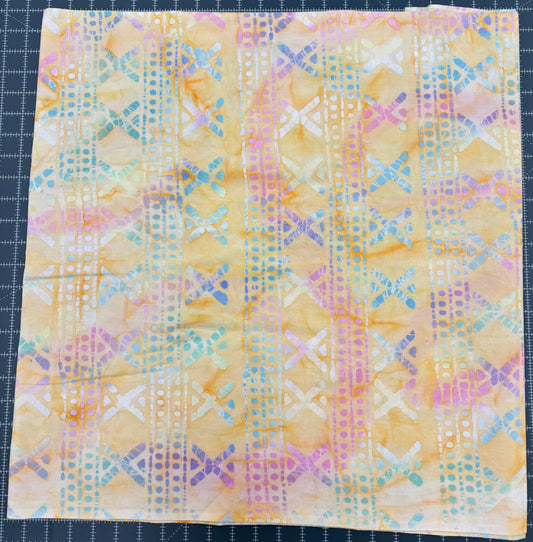 Restash #0025 - Batik Quilting Cotton - 2.5 meters