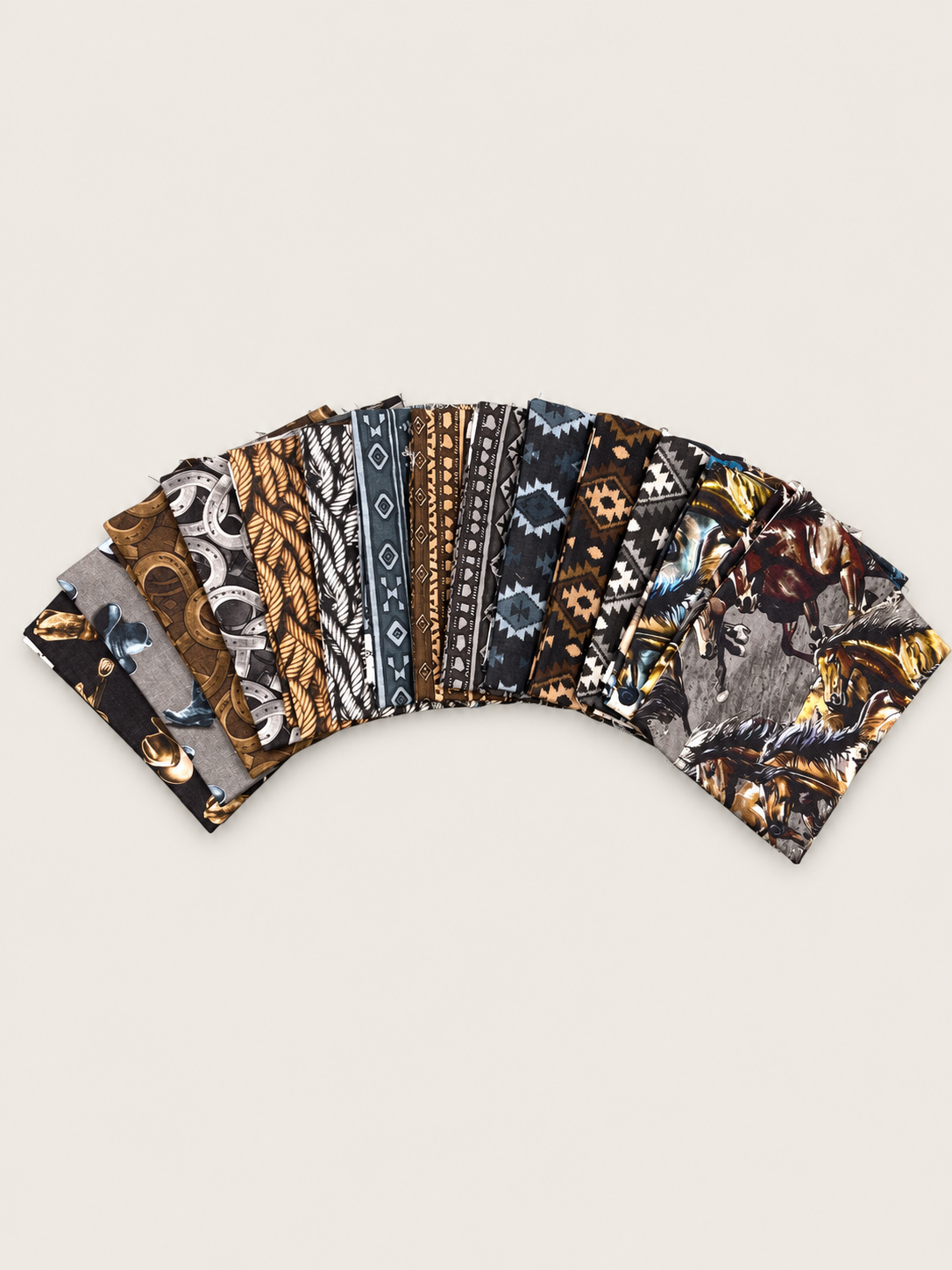 Restash #0102 - Fabric Bundle - 14 Fat Quarters