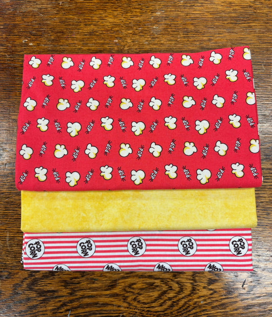3 Yard Quilt Bundle - Movie Time