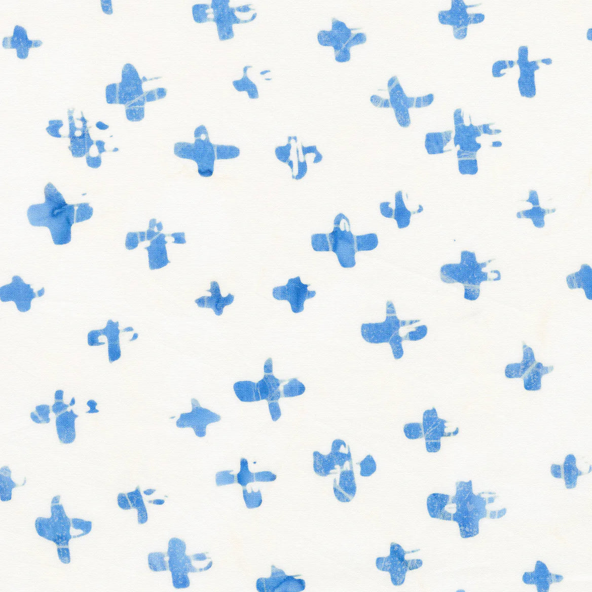 Indigo Batiks Vol. 2 - Crosses White - Windham Anthology Batik