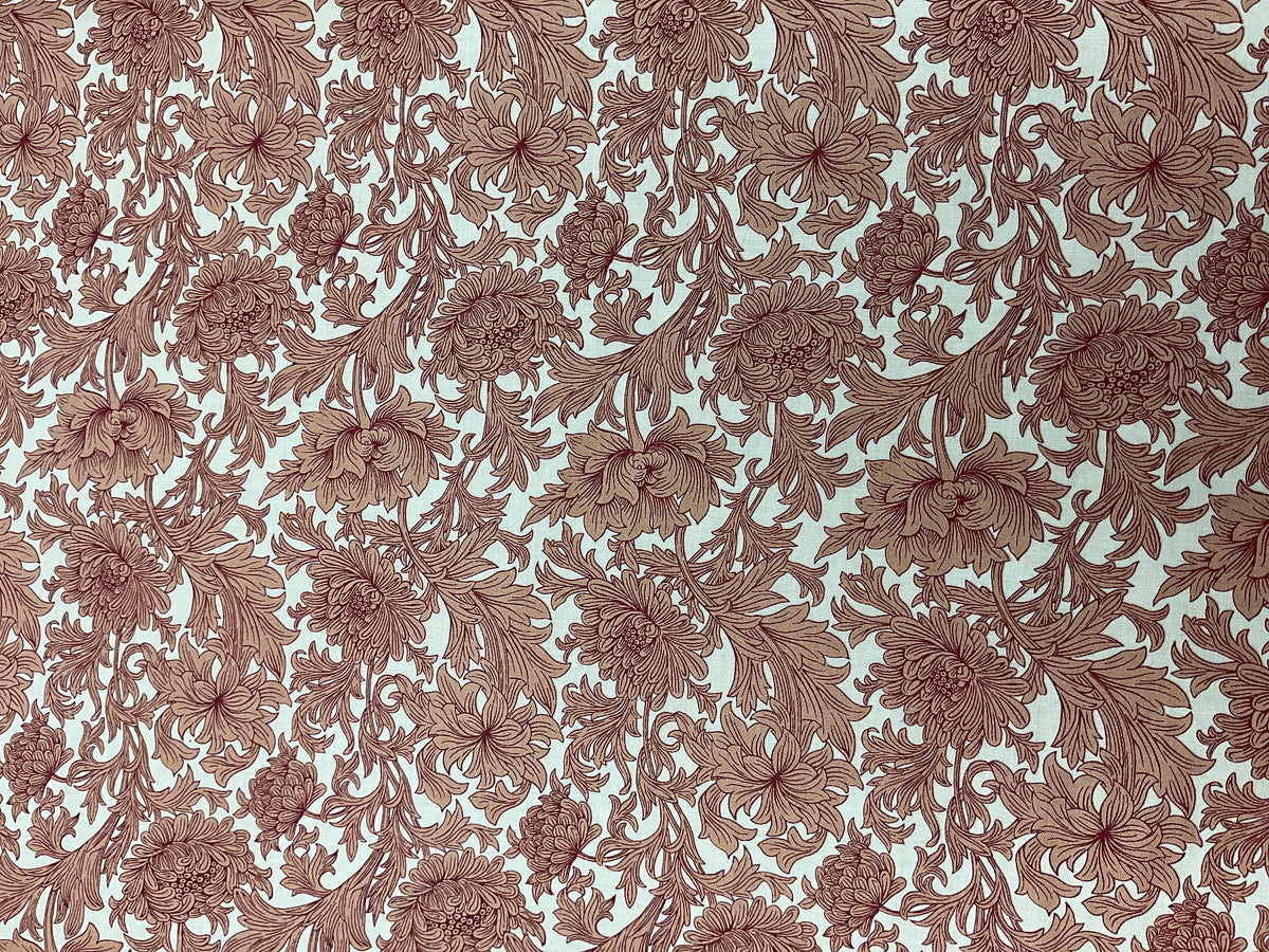 Free Spirit - Morris & Co Merton - Chrysanthemum Toile