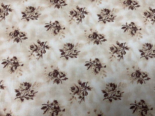 Beige Florals - Northcott