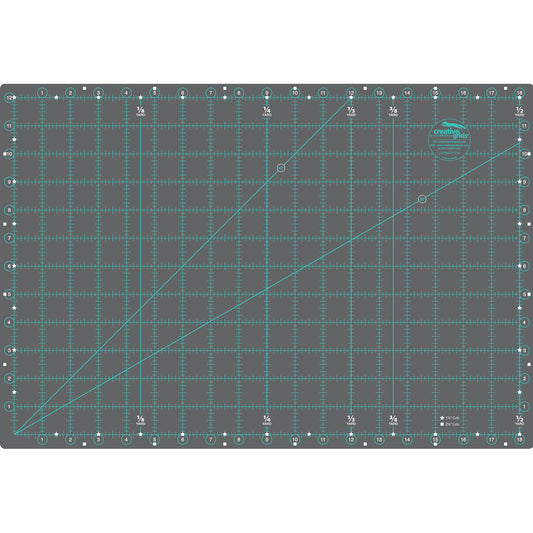 Creative Grid Self-Healing Double Sided Cutting Mat - 12" x 18"