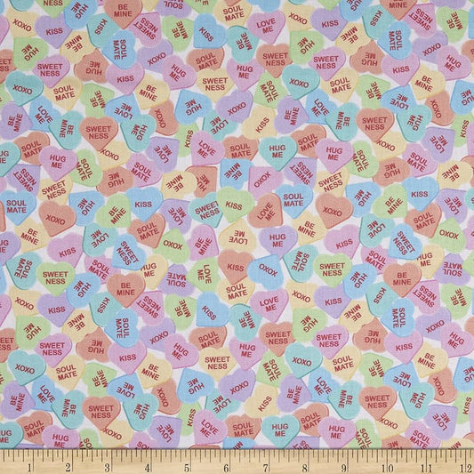 Valentines Candy Hearts