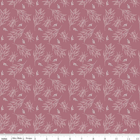 Garden Dreams - Beetle - Dusty Rose