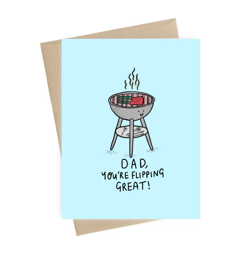 Dad, You're Flipping Great! Card