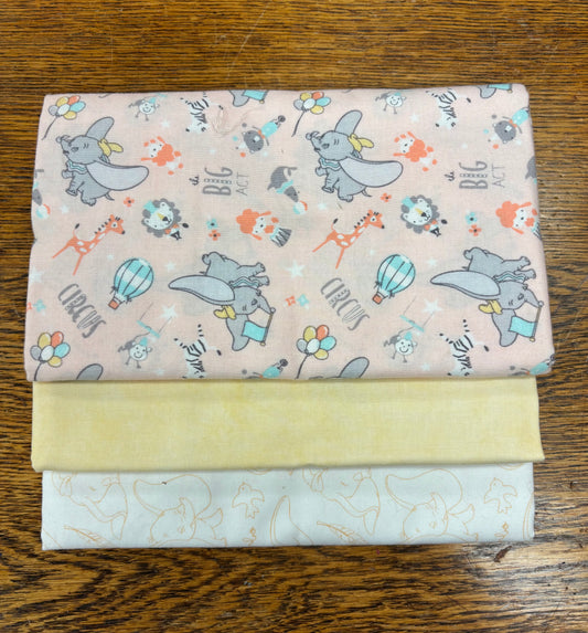 3 Yard Quilt Bundle - Dumbo