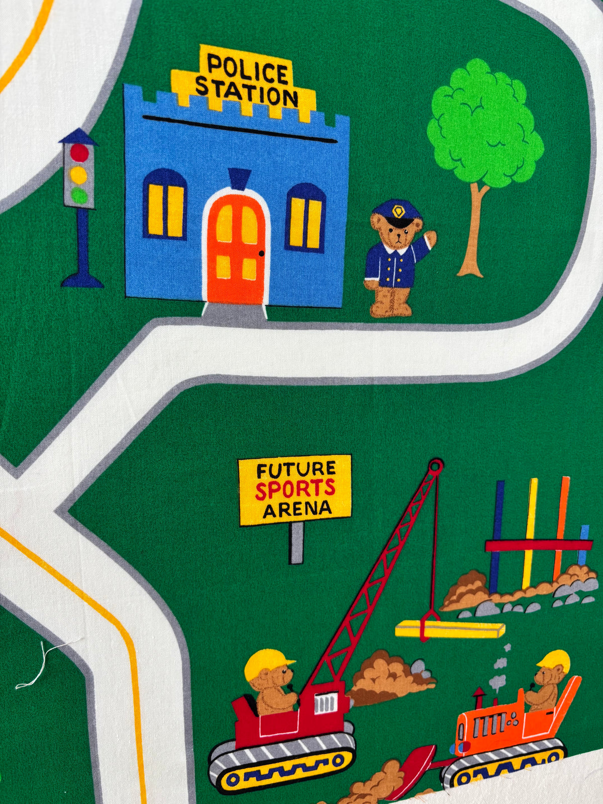 Restash #0115 - Panel - Vintage Town Play Mat