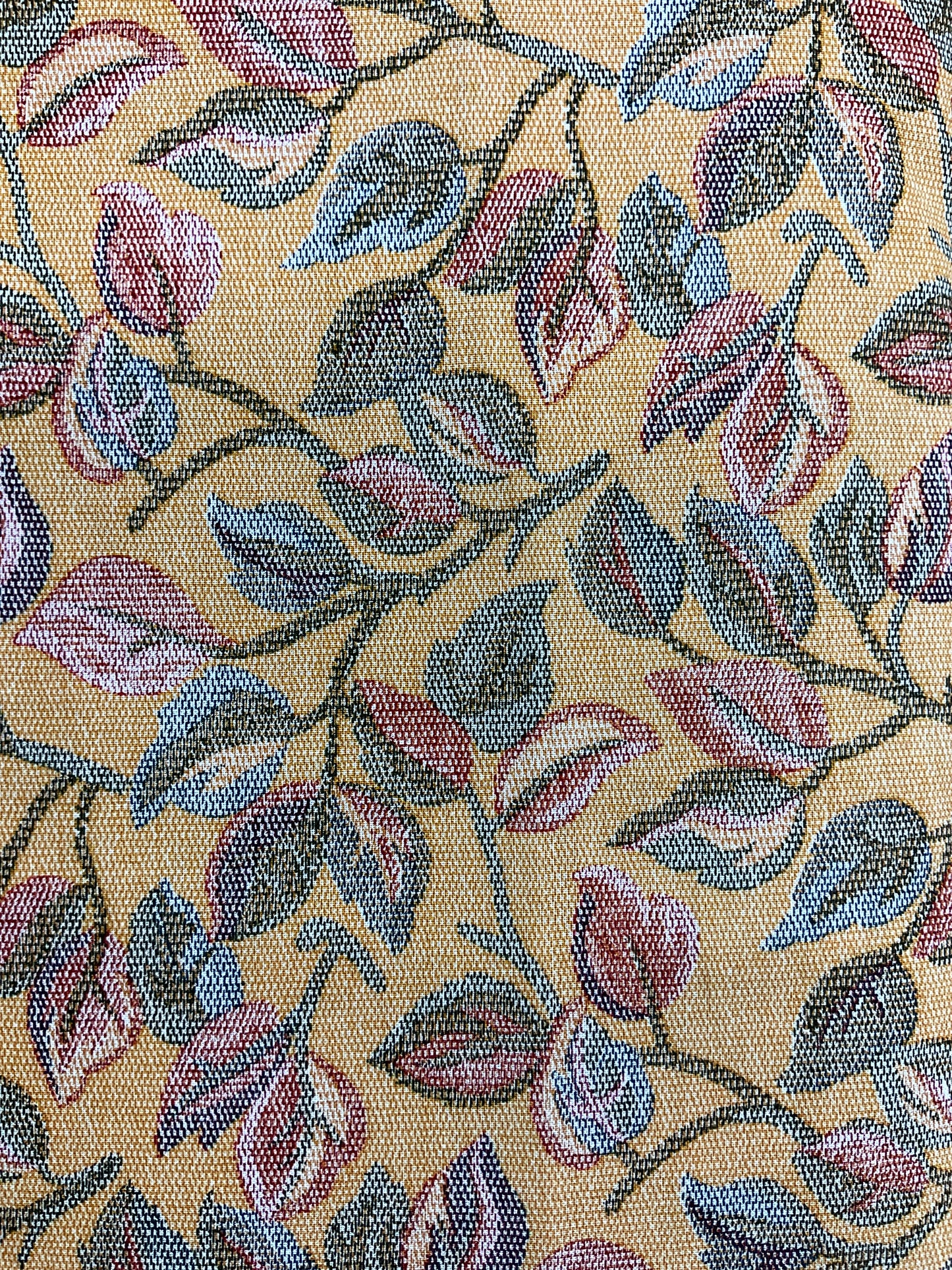 Branches Woven on Yellow