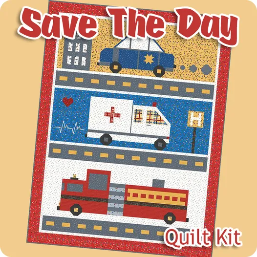 Kit de courtepointe Save The Day