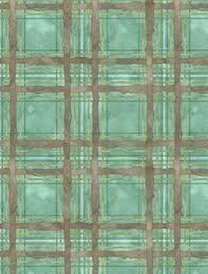 At the Lodge - Flannel - Teal Plaid