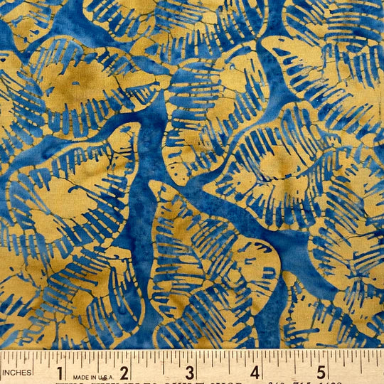 Tonga Batik - Paddle - Marine