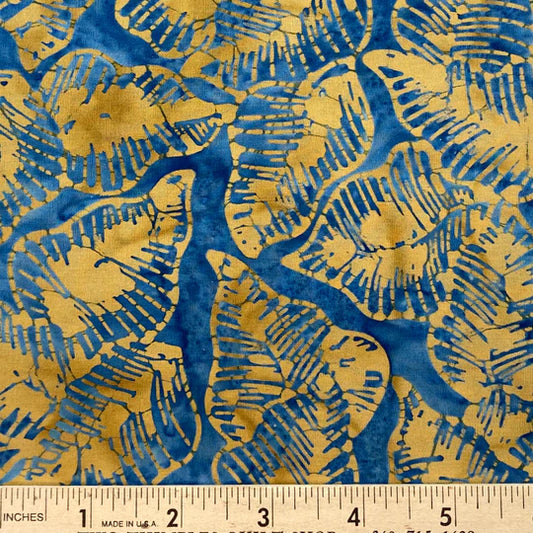 Tonga Batik - Paddle - Marine