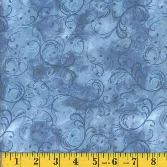 Ancho especial 274 cm - Elegance - Azul