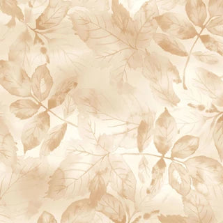 Rustle - Tonal Leaves - Tan