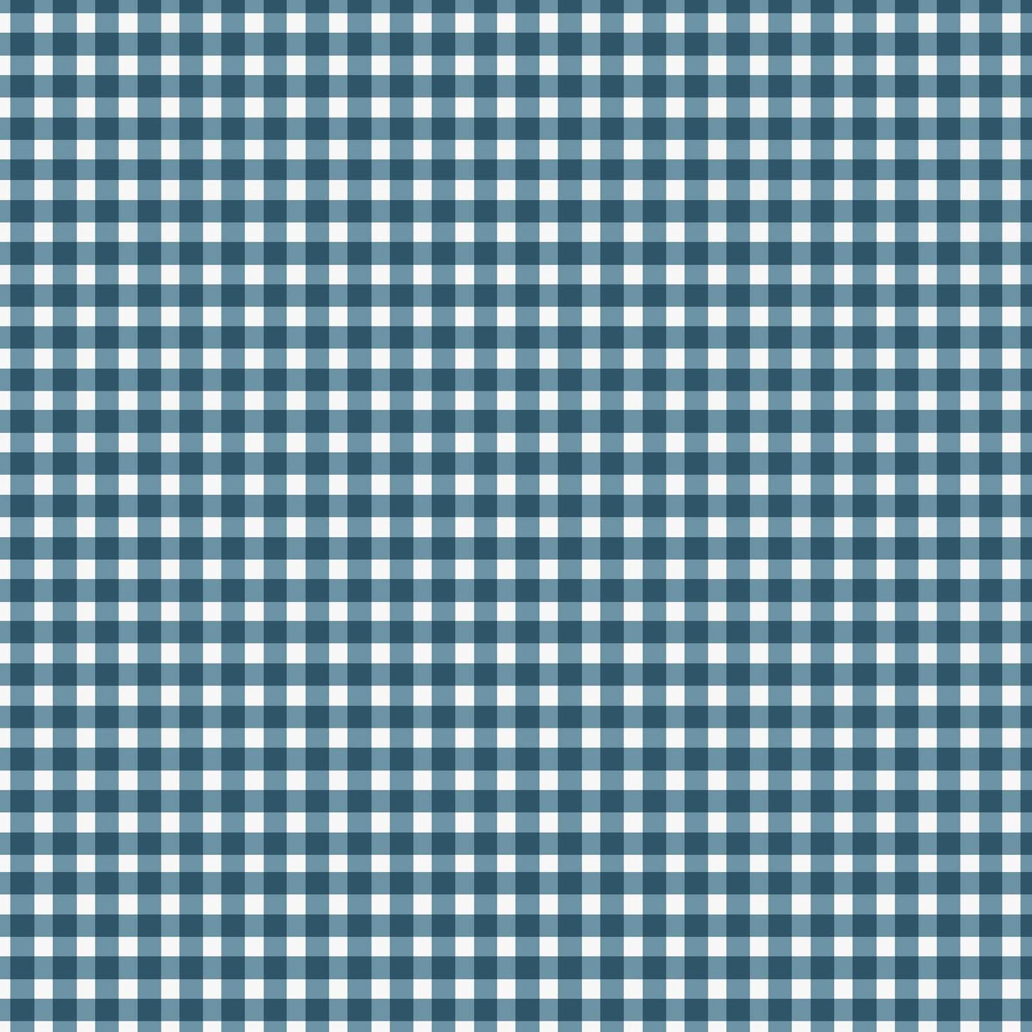 Beautiful Basic - Classic Check - Ocean Blue