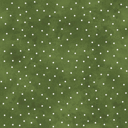 Magnifique Basic - Pois dispersés - Vert gazon