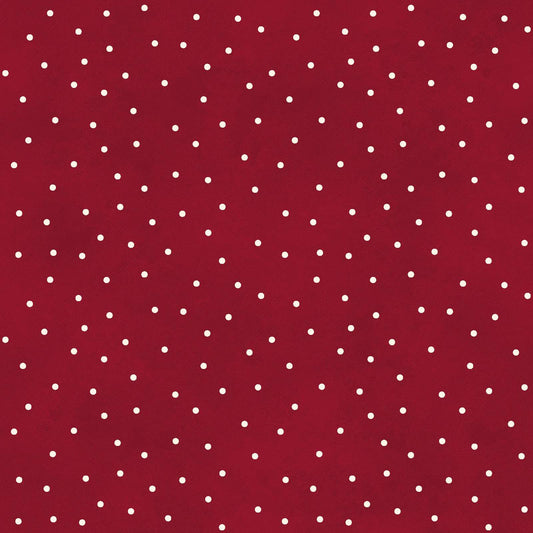 Beautiful Basic - Scattered Dot - Red/Natural