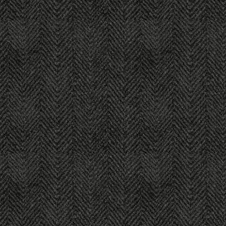 Woolies Flannel - Chevrons - Gris Noir