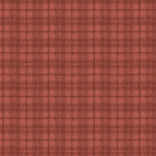 Woolies Flannel -Plaid - Red Orange